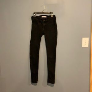 black holister skinny jeans